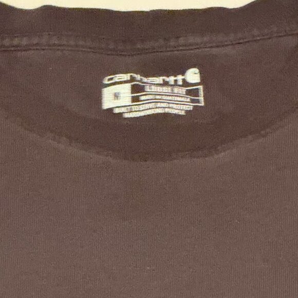 Men's Carhartt Black Long Sleeve Shirt - Picture 2 of 3